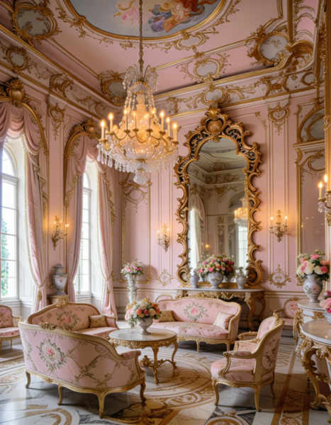 Rococo palace interior - v1.0