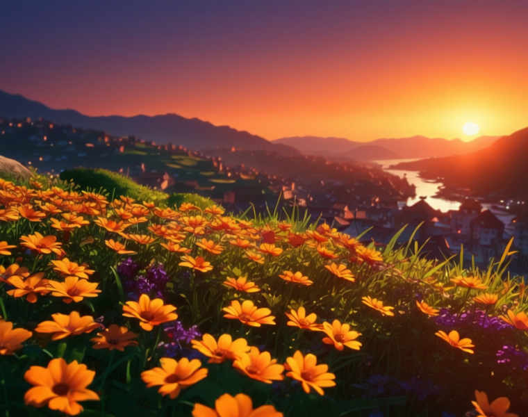 Anime Sunset (Landscape) (SDXL) (AD) - v1.0