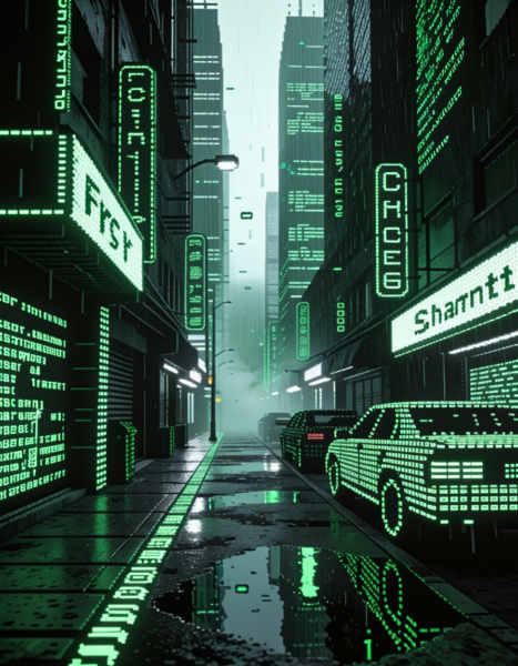 ASCII skyscrapers - v1.0