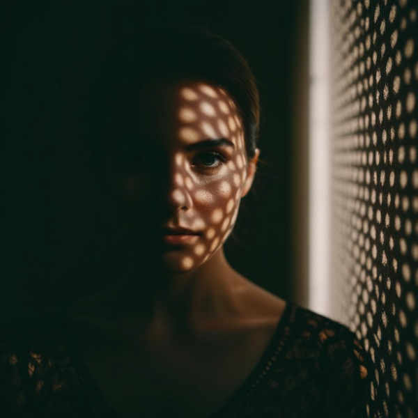 Cucoloris casting shadow (lighting modifiers) style XL + SD1.5 + F1D + Illu + Pony - Cucoloris XL v1