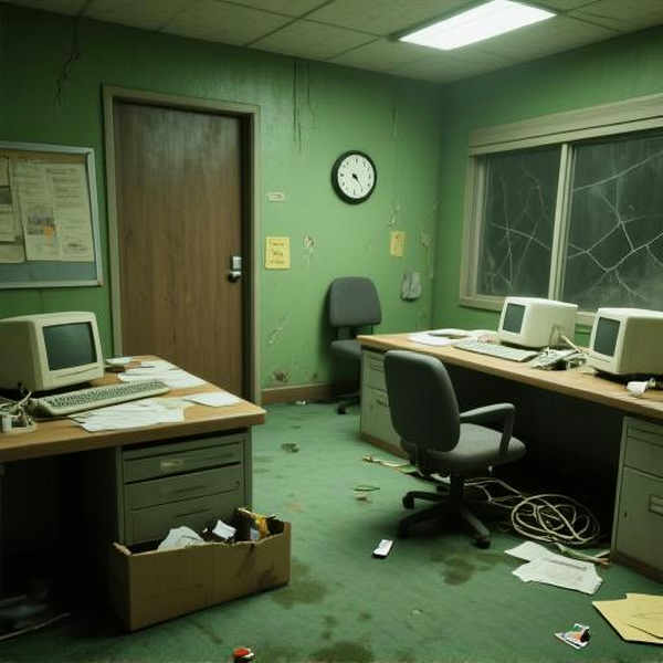 Abandoned Office SED3 - FLUX - V1