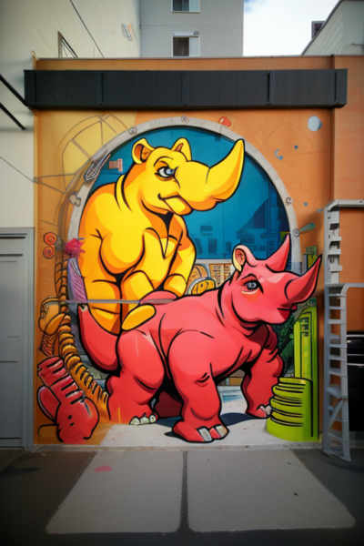 Mark Bodé style - American cartoonist and graffiti artist - SDXL SD1.5 - SD1.5