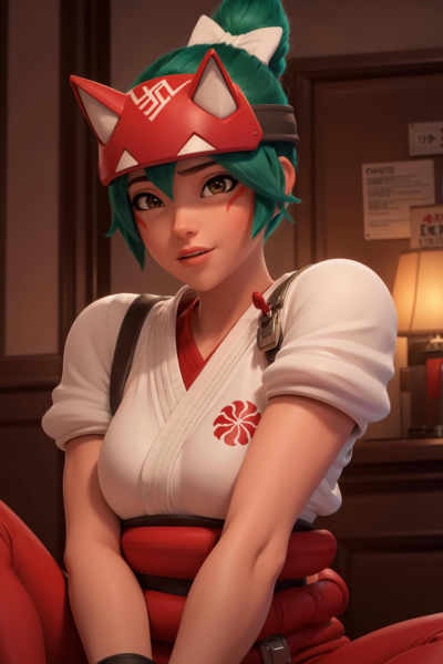 OVERWATCH - kiriko - CG like. - v10