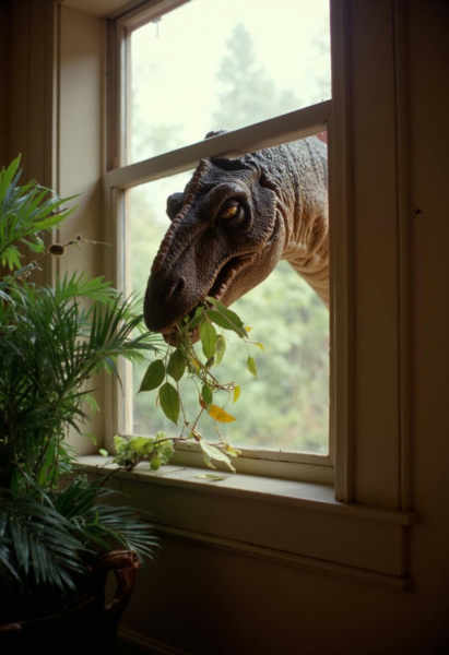 Dinosaur Practical Effects (Flux/SDXL) - Flux 1.0