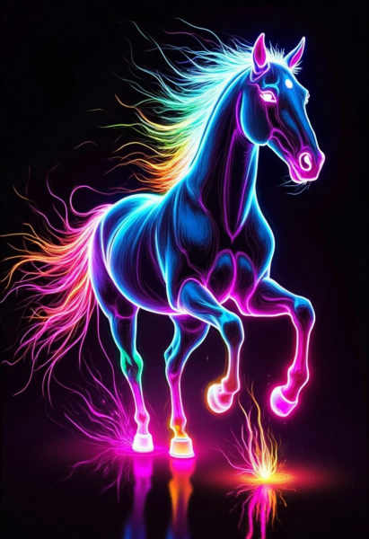 DE_Neon Light Effects Outline_Sports Character Generation - v1.0