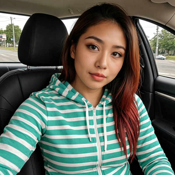 Teal and white zip up hoodie - v1.0