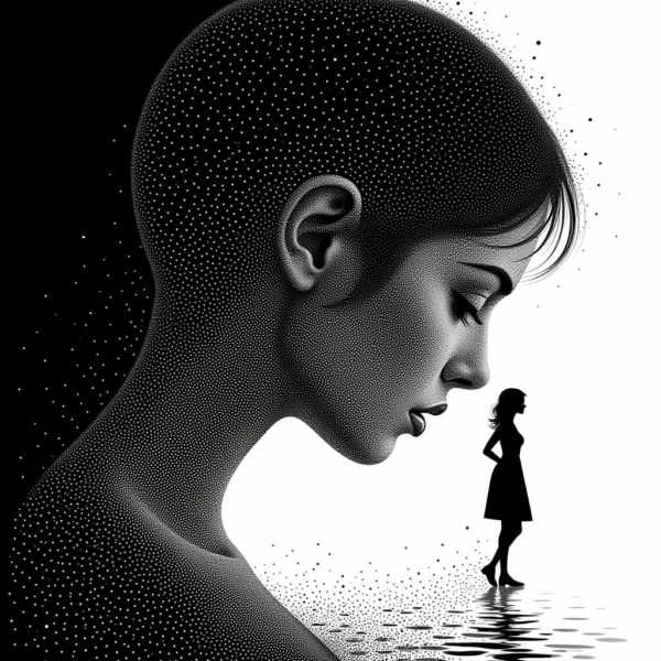 Dot Art black and white style |F1 Sora SSS+++ - v1.0