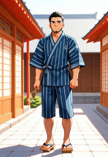 Jinbei ( ) | Japanese clothing - SDXL v2.0