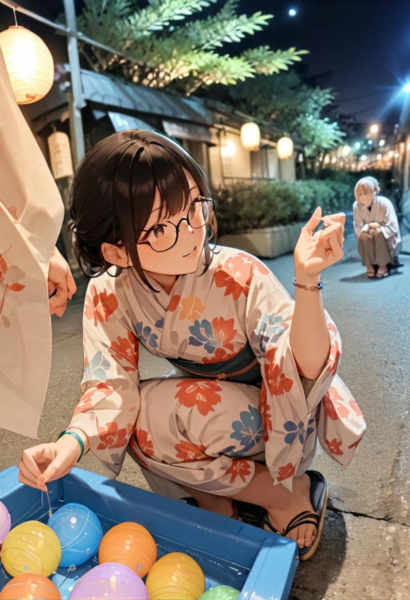 fishing yo-yo balloon SDXL - SDXL_V1