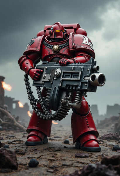 Heavy Bolter - Grimdark 40,000 (Flux) - V1