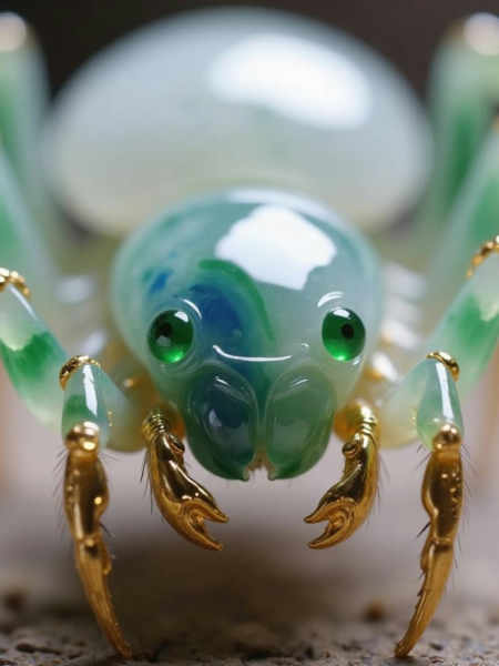 DE_Jade - Carved Insect Creation_Diverse Style Generation - v1.0