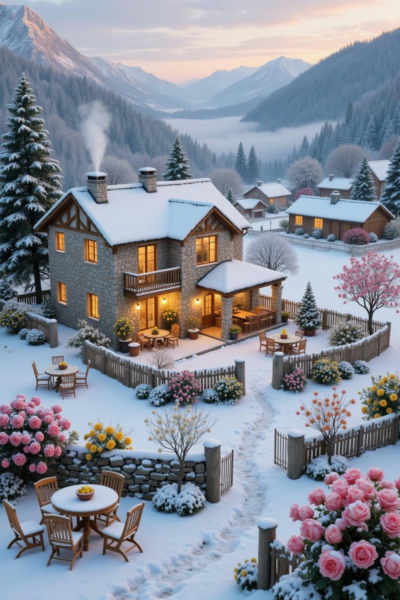 E_Pastoral Scene Construction_Rural House Drawing - v1.0