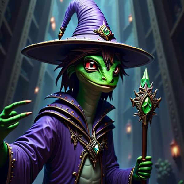 Rizzard the Lizard Wizard - V1