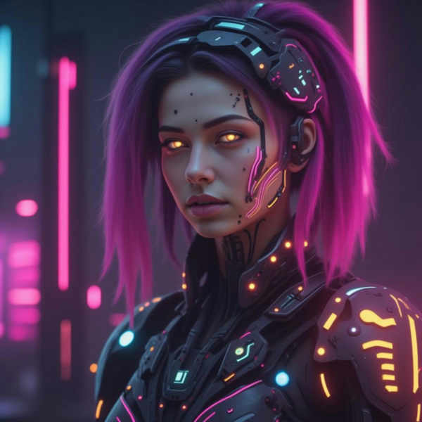 CyberNeon FLUX Lora - v1.0