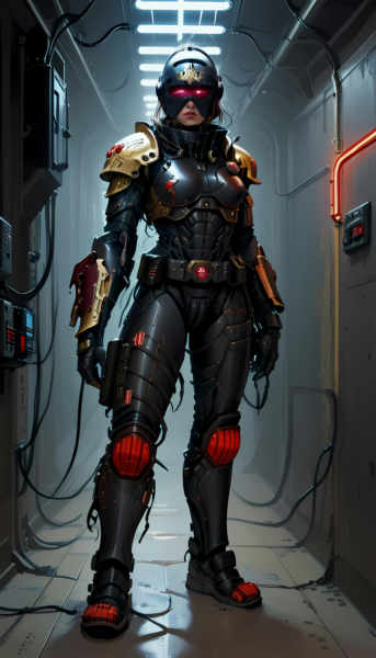 Adeptus Arbites - Grimdark 40,000 (SDXL) - V1