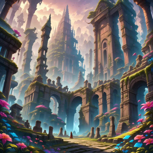 Another World - mysterious ruins (XL/Illustrious) - SDXL
