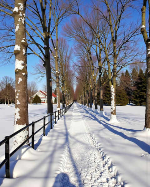 Winter Time Flux Background - b1.0