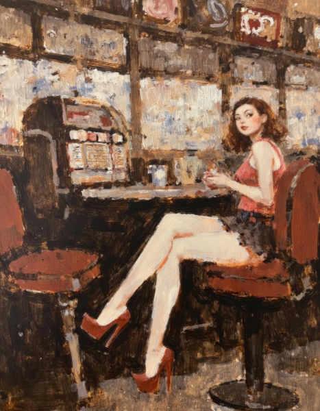 Modern Oil Painting - Ashley Woods Style - Flux1-Dev