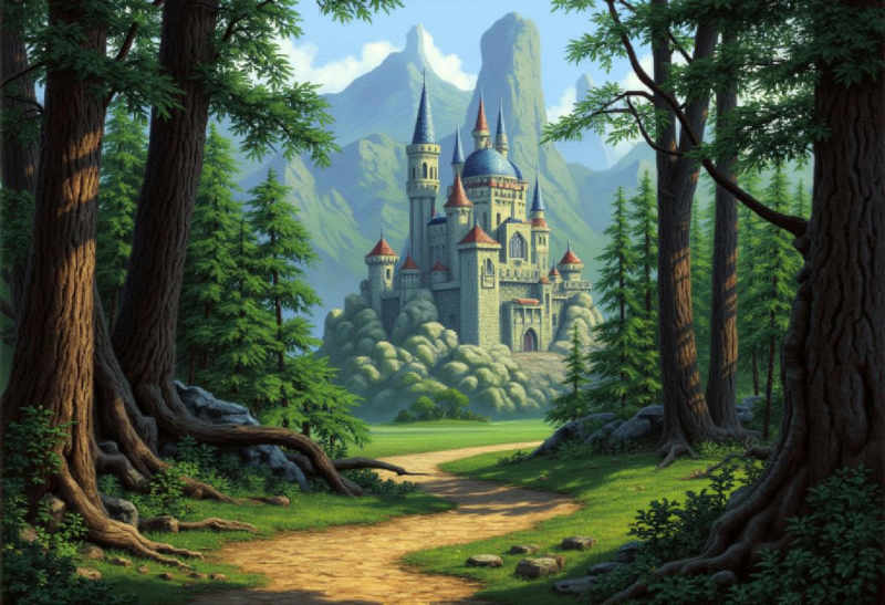 Sierra SCI1 VGA Adventure Game Backgrounds (5 Epoch Version) - V1