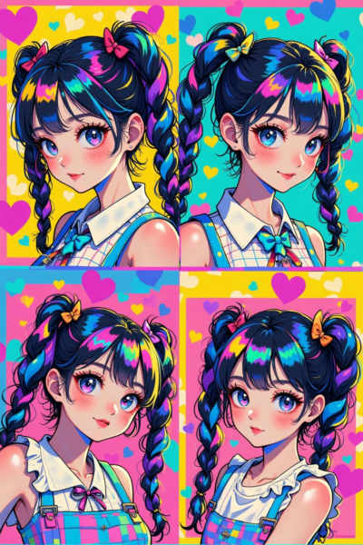 DL_Trendy Girl Painting_Diverse Styling Generation - v1.0