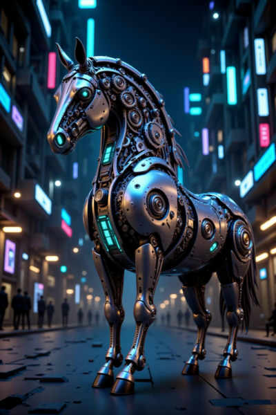 Flux Cyber-Animal Mechanics | Cyber-Biomechanics | Sci-Fi AI Machinery - v1.0