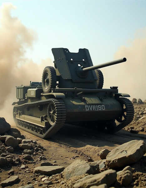 Renault UE with 3,7cm Pak 36 Anti Tank Gun - v1.0