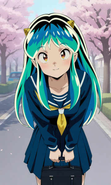 (PonyXL and Animagine) Lum | Urusei Yatsura (2022) Lora - Animagine v2.0