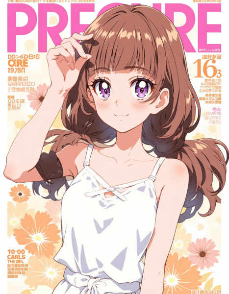 Amanogawa Kirara from Go! Princess PreCure Go - FLUX v2.0