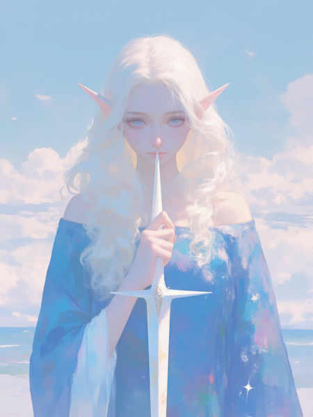 blue-and-white style 2D - v3.0