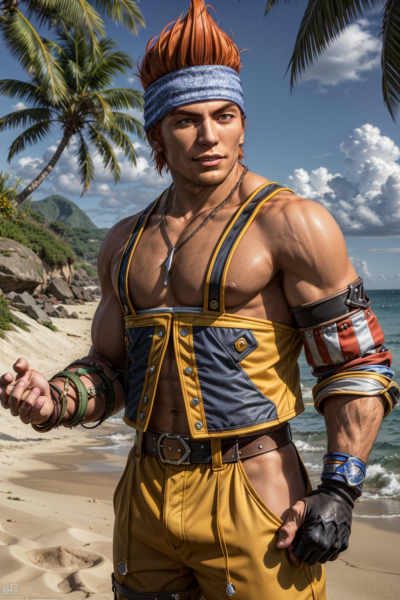 Wakka - Final Fantasy X (PonyXL+Illustrious+SD1.5) - v1.0