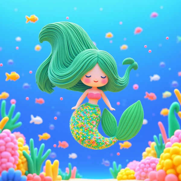 Game Assets A World Made of Colorful Candy Beads Dense Cluster-Phobics Enter With Caution - v1.0