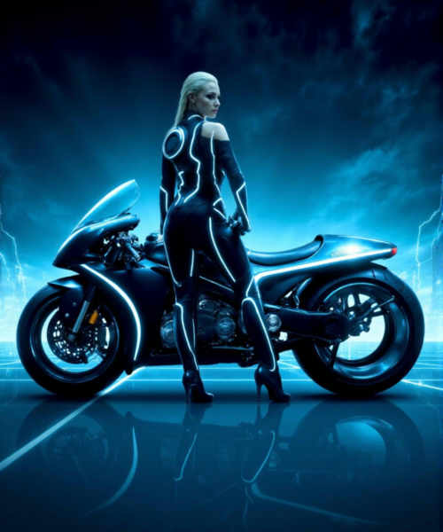 Tron Legacy style - Flux1.D - v1.0