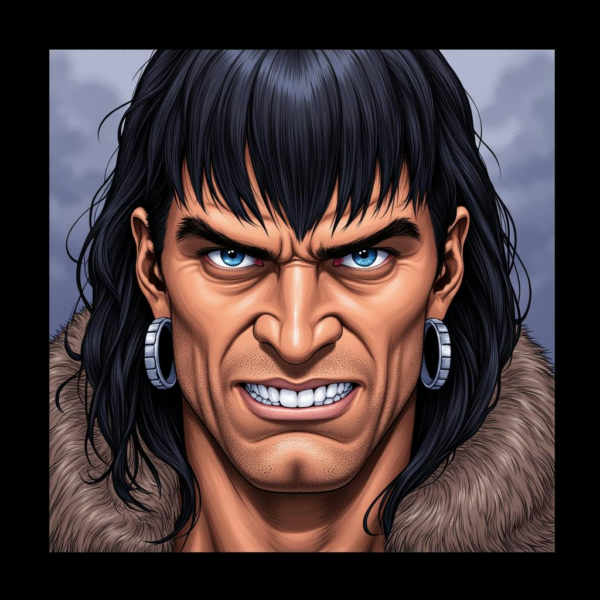 Conan The Barbarian (comic style + character) XL + SD1.5 + F1D + Illus - Conan F1D v1.0