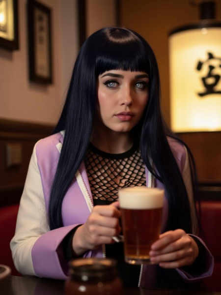 Hinata Hyuga - Naruto - Flux1.D / SDXL Realistic & Anime - v1.0 Flux1.D