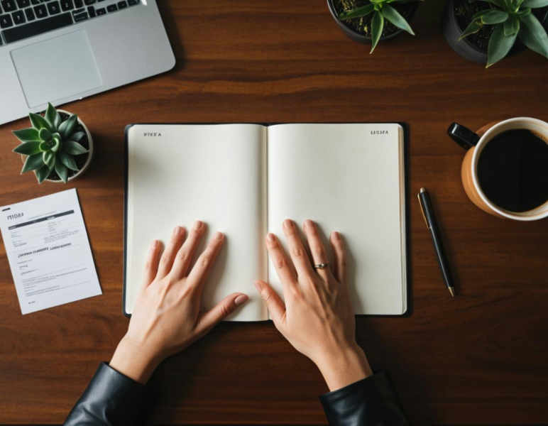 Desk topview Flux/SDXL - V1 SDXL