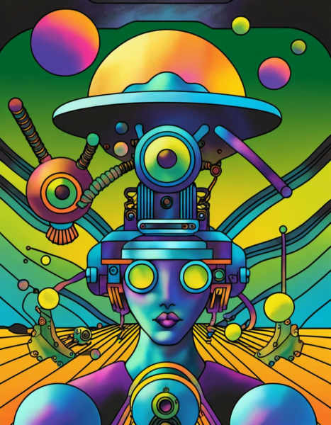 Psychedelic Digital - SDXL 1.0