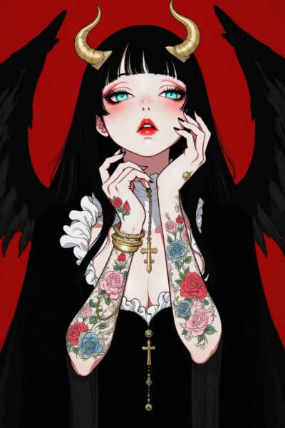 Lines and Flat - Retro Anime