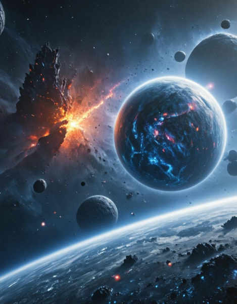 Space Worlds 01 : Poetic - FLUX v1.8 beta