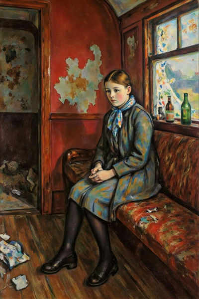 Father of 20th-century Modernism: Paul Cézanne Oil Painting Style - Portrait v0.8