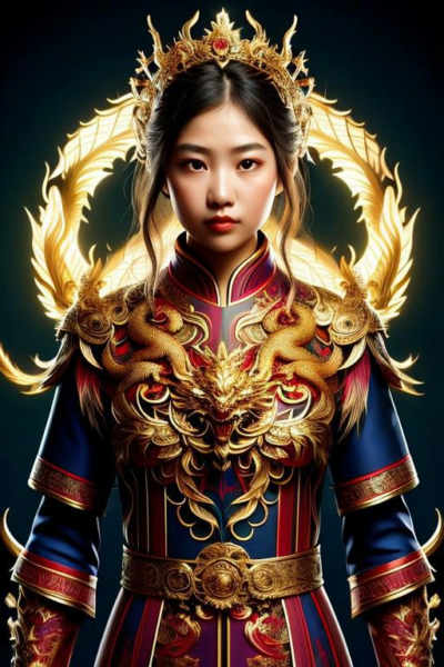 Dhevv-ChineseZodiacAttire - DRAGON