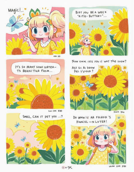 FLUX Cartoonillustration - v1.0