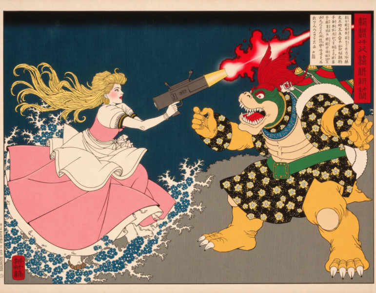 Tsukioka Yoshitoshi style v1 - v1.0