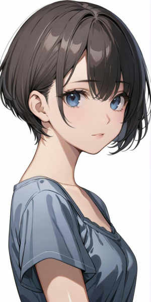 ショートボブ/short bob hair - v1.0 XL