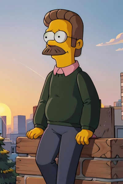 The Simpsons: My Character Collection SD 1.5 - Ned Flanders