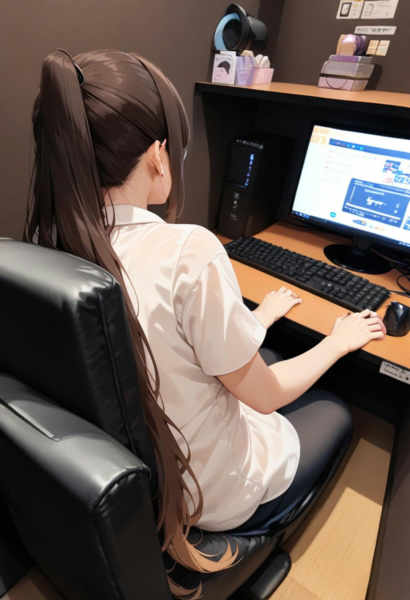 (Internet Cafes in Japan) SDXL - SDXL_V1FIX