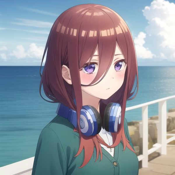 Nakano Miku-The Quintessential Quintuplets - SD 1.5