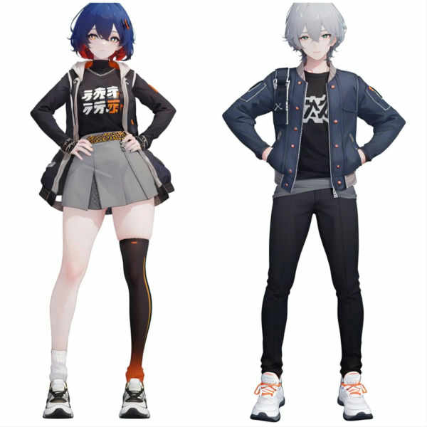 Zenless Zone Zero & -Wise&Belle - sd15