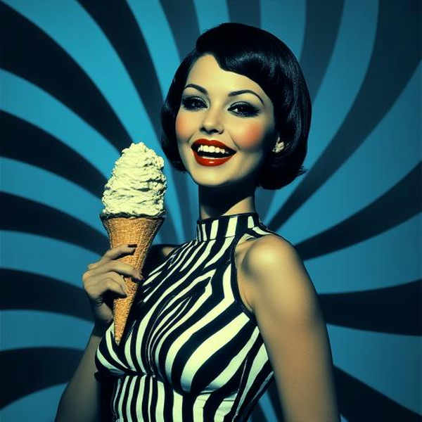 Abstract Retro Future Movie - Flux