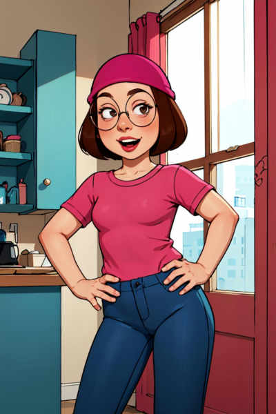Meg Griffin (Family guy) PonyXL+ illustrious +SD1.5 - 1.5