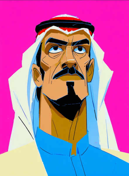 Arabic manga - SDXL V1